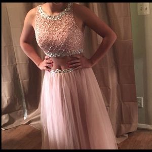 Two-Piece Prom Dress